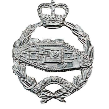 Tank Corps and RTR Royal Tank Regiment Cap Badges - main image