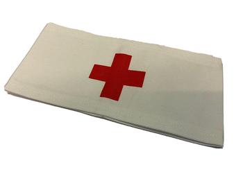 First Aid Red Cross WWII Style Medic Armband Army Medic Or Nurse - main image