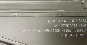 40mm Ammo Box Genuine U.S Military Tough Green PA120 Metal Ammo Box ( 15cm x 44cm x 25cm) - main image