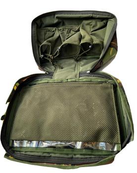 Dutch DPM Medic Side Pouch Medical Organiser Camo PLCE Zip on Side Rocket Pouch - main image
