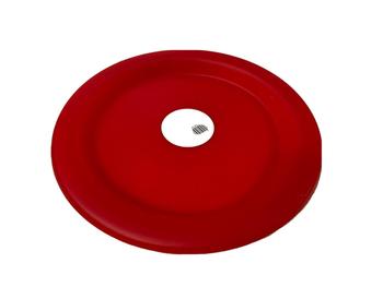 Red Camping Plate And Bowl Set New Highlander Red Plastic Set - main image