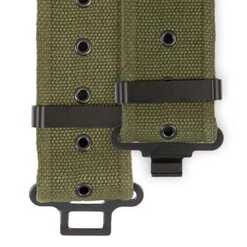 58 Pattern Webbing Belt Military Army Style Olive Green Strong Webbing Belt, New - main image