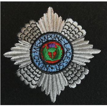 Fancy Gold / Silver Wire Blazer Badge Of The Scots Guard - main image