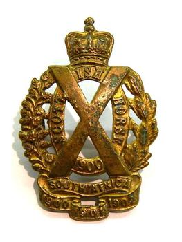 Scottish Horse Yeomanry cap badge