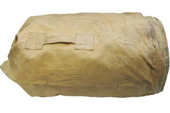 Canvas Sea Sack Dutch Military Issue Vintage Large Khaki Kit Bag Sack - main image
