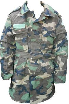 Slovakian Cold Weather Woodland Camo Warm Lined Parka 40 Chest - main image
