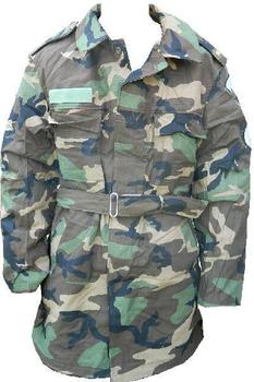 Slovakian Cold Weather Woodland Camo Warm Lined Parka 40 Chest