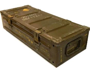 Ammo Box 105mm Small size Brown ammo box L31A3 - main image