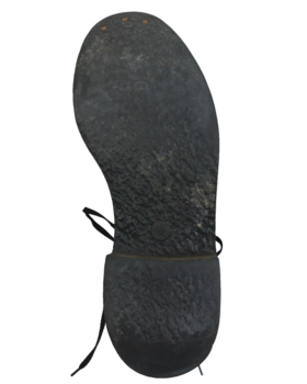 black leather flight boots - main image