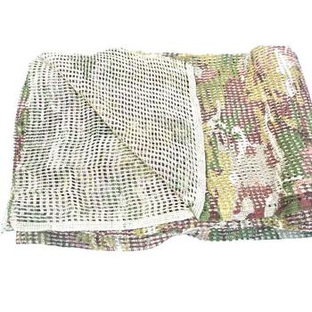 Large Sniper veil MTP Style Camo skrim netting 1m x 1.7m - main image