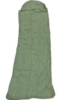 New Jungle Sleeping Bag Olive Green Lightweight Compact Softshell Jungle Sleeping Bag With Compression Bag - SB104 - main image