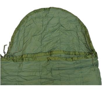 New Jungle Sleeping Bag Olive Green Lightweight Compact Softshell Jungle Sleeping Bag With Compression Bag - SB104 - main image