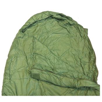 Highlander Olive Green Softshell 1 Sleeping Bag 2 Season - main image