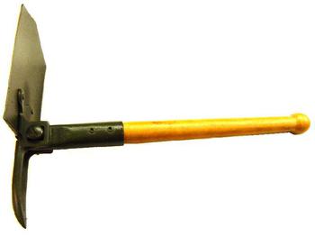 German style Military Folding Locking Heavy Duty spade and Pick ~ New - main image