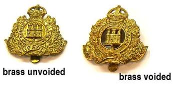 The Suffolk Regiment  Cap Badge - main image