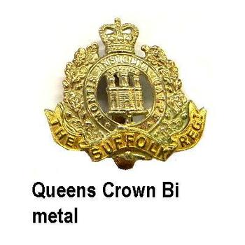 The Suffolk Regiment  Cap Badge - main image