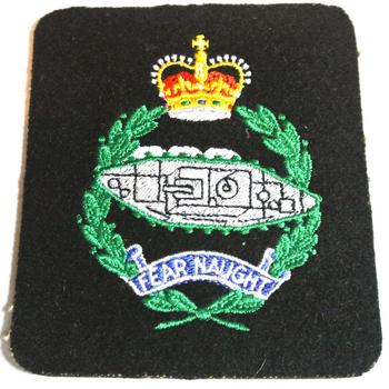 Blazer Badge Of The Tank Regiment - main image