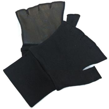 Military Issue leather Palmed Fingerless Technician / Mechanic Gloves - main image