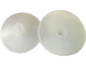 Rain Cowls Pack of Two Clear Plastic Tent Rain Cowls - main image