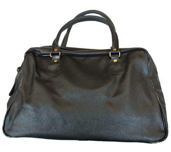 Ladies Black Vinyl WRAF Traveling bag  