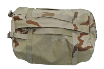 Dutch Army Woodland DPM Or Tri Colour Round NBC 15 Litre Bag With Zip Closure - main image