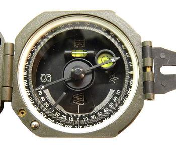 Compass US M2 Military Army Artillery style Compass - main image