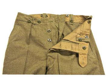 Vintage Belgium Battle Dress US Military Ike Style Battle Dress Jacket And Trousers Suit  - main image