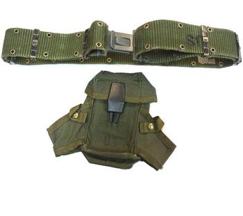 US military issue belt and pouch set