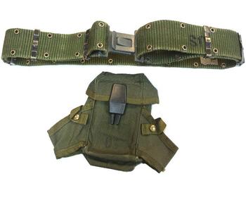 US military issue belt and pouch set - main image