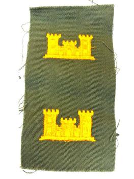US Army Engineers Cloth Sew On Badge - main image