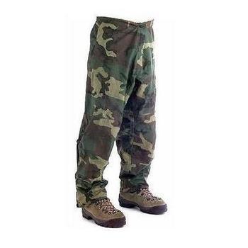 Goretex Woodland DPM,Trousers ECWCS US Army Issue Cold Weather Gortex Woodland Camo Over Trousers - main image