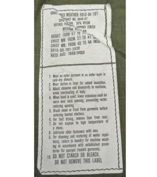 US olive m65 jacket - main image