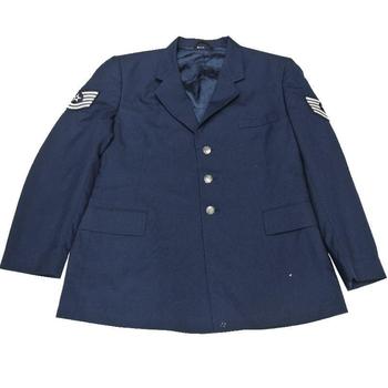 USAF US Airforce blue Tunic poly wool smart jacket - 3 pockets