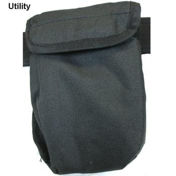 Security Patrol Belt Pouch System Black Pouch Set With Belt - main image