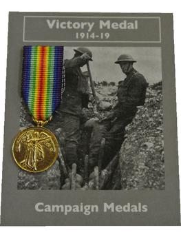 Medal WW1 Medals  - Mini Carded Medals - main image