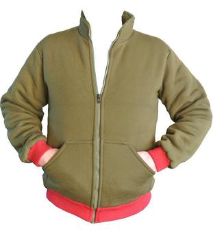 Cold Weather Fibre Pile Fleece Vintage North Cape Army Issue Thermal Buffalo Type Jacket - main image