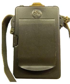 Vintage Signal Lamp Hand Held Danish Civil Defence Lamp With Colour Filters - Type 1 (Strap) - main image