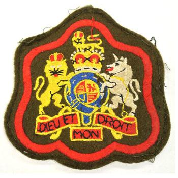 Cloth sew on Warrant officer badge