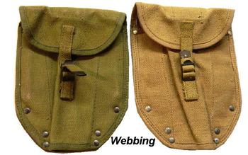 Webbing Or Nylon Spade, Entrenching Tool Cover, Danish Military Issue  - main image