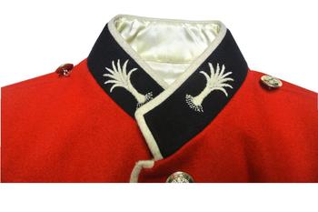 Red Scarlet Tunic Ceremonial Dress Tunic Red Guards Tunic, Used - main image