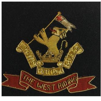 The West Riding Regiment Blazer Badge - main image