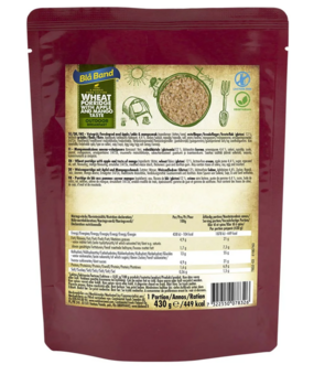 Bla Wheat Porridge With Apple And Mango Vegetarian And Lactose Free Breakfast Wet Meal - main image