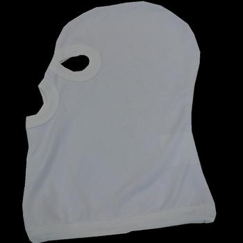 3 Hole Cotton Balaclava In Olive  - main image