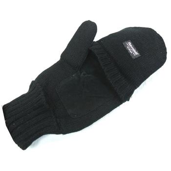 Highlander brand fingerless thinsulate shooters mitts with suede palms - main image