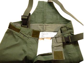 Beaufort Winterland Coverall Trousers Goretex Bib and Brace Olive Green, New - main image