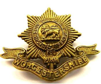 Worcestershire Regiment Cap Badge - main image