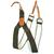 Braces NVA East German Strong Wide Army Issue Single Ended Leather Braces / Suspenders - thumbnail image 2