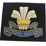 Next product: 10th Royal Hussars Blazer Badge