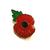 Poppy Remembrance / VE Anniversary pin badges