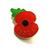 Poppy Remembrance / VE Anniversary pin badges